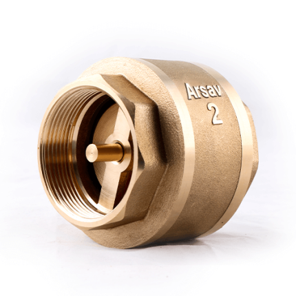 شیر یکطرفه 2 اینچ سوپاپ برنجی