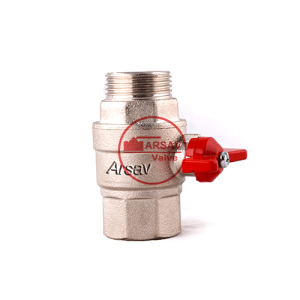 شیر پکیجی دسته پروانه ای