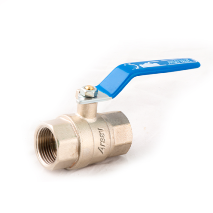 شیر ربع گرد 3/4 اینچ دسته گازی مدل A