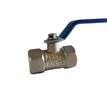 شیر ربع گرد 1/2 اینچ دسته گازی مدل B